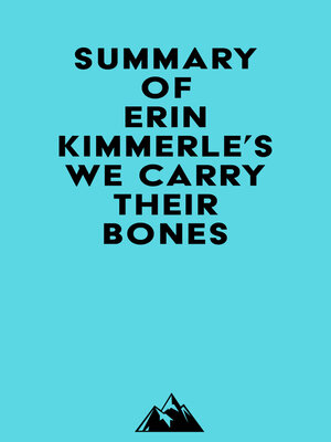 cover image of Summary of Erin Kimmerle's We Carry Their Bones